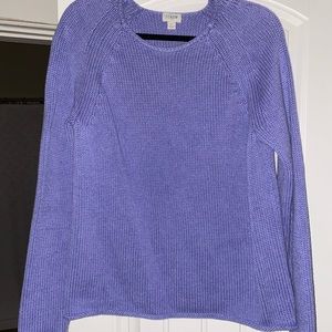 J Crew periwinkle sweater